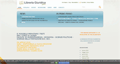 Desktop Screenshot of libreriagiuridica.com